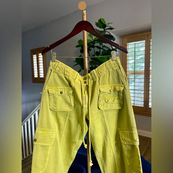 Free People Tahiti Cargo Pants Women’s Size M - Picture 6 of 9